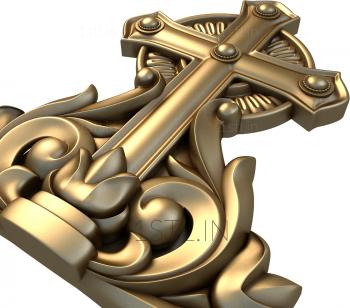 Crosses (KRS_0005) 3D model for CNC machine