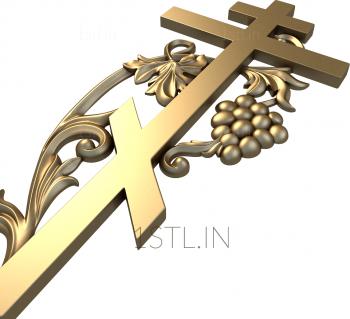 Crosses (KRS_0019) 3D model for CNC machine