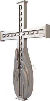 Crosses (KRS_0025) 3D model for CNC machine