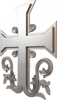 Crosses (KRS_0063) 3D model for CNC machine