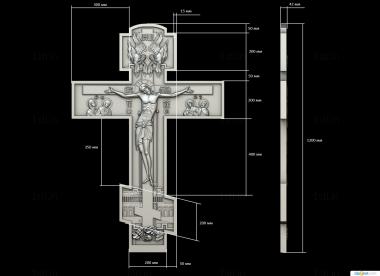 क्रॉस (KRS_0264) सीएनसी मशीन के लिए 3D मॉडल
