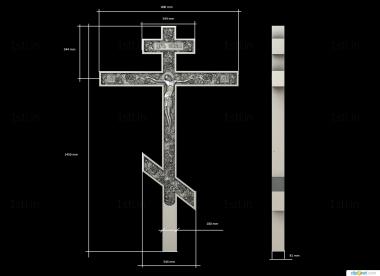 Crosses (KRS_0270) 3D model for CNC machine