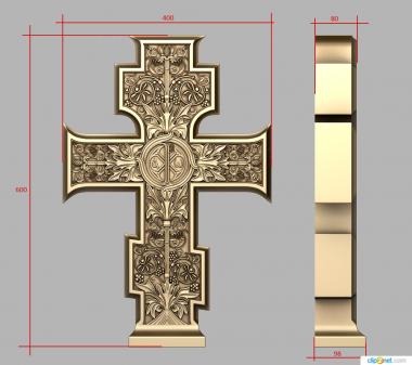 Crosses (KRS_0301) 3D model for CNC machine