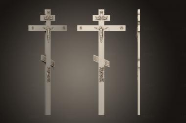 Crosses (KRS_0304) 3D model for CNC machine