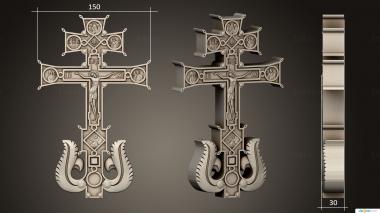 Crosses (KRS_0323) 3D model for CNC machine