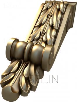 Corbels (KR_0002) 3D model for CNC machine