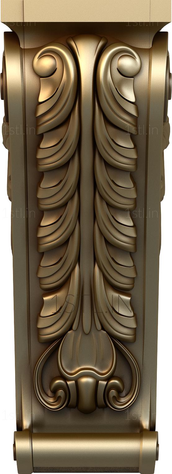 Corbels (KR_0008) 3D model for CNC machine