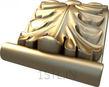 Corbels (KR_0048) 3D model for CNC machine