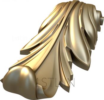 Corbels (KR_0052) 3D model for CNC machine