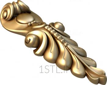 Corbels (KR_0056) 3D model for CNC machine