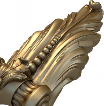 Corbels (KR_0059) 3D model for CNC machine