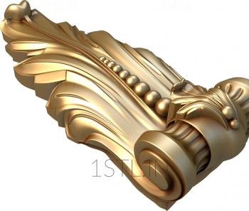 Corbels (KR_0059) 3D model for CNC machine