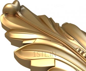 Corbels (KR_0059) 3D model for CNC machine