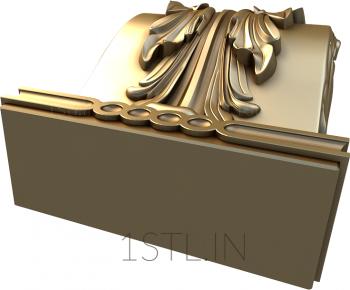 Corbels (KR_0062) 3D model for CNC machine