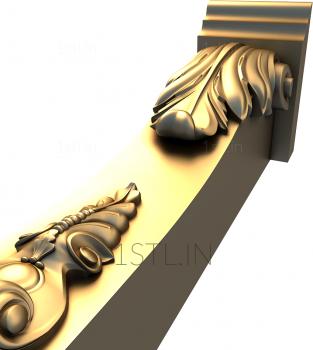 Corbels (KR_0069) 3D model for CNC machine