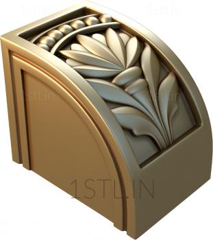 Corbels (KR_0071) 3D model for CNC machine