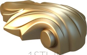 Corbels (KR_0073) 3D model for CNC machine