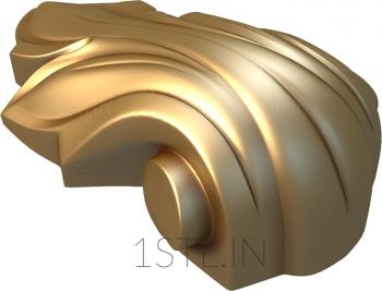 Corbels (KR_0073) 3D model for CNC machine