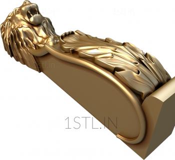 Corbels (KR_0085) 3D model for CNC machine