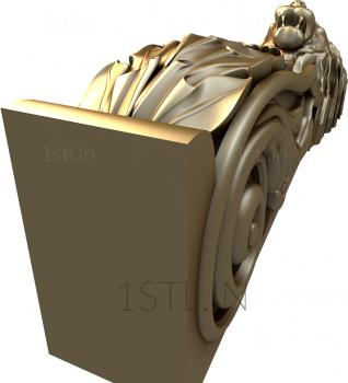 Corbels (KR_0085) 3D model for CNC machine