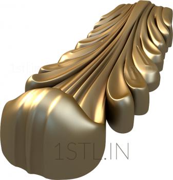 Corbels (KR_0114) 3D model for CNC machine