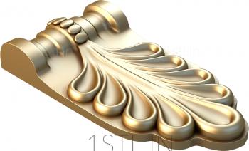 Corbels (KR_0119) 3D model for CNC machine