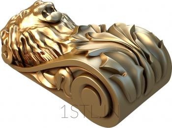 Corbels (KR_0132) 3D model for CNC machine