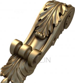 Corbels (KR_0145) 3D model for CNC machine