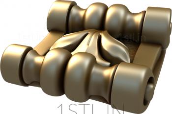 Corbels (KR_0150) 3D model for CNC machine