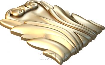 Corbels (KR_0155) 3D model for CNC machine