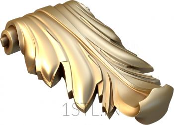 Corbels (KR_0164) 3D model for CNC machine