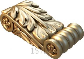 Corbels (KR_0202) 3D model for CNC machine