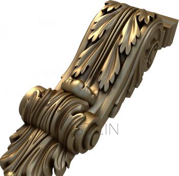 Corbels (KR_0217) 3D model for CNC machine