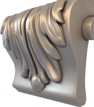 Corbels (KR_0223) 3D model for CNC machine