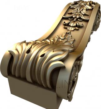 Corbels (KR_0299) 3D model for CNC machine