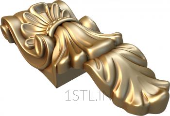 Corbels (KR_0311) 3D model for CNC machine