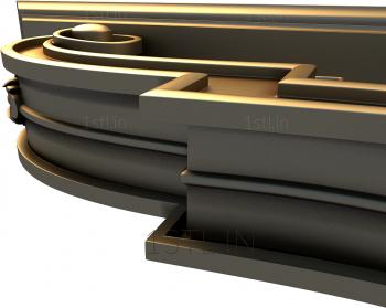 Corbels (KR_0327) 3D model for CNC machine