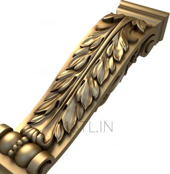 Corbels (KR_0328) 3D model for CNC machine