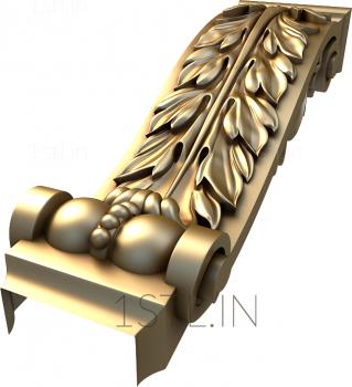 Corbels (KR_0328) 3D model for CNC machine