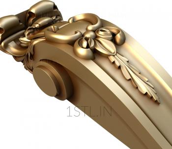 Corbels (KR_0336) 3D model for CNC machine