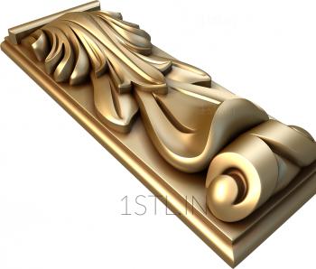 Corbels (KR_0348) 3D model for CNC machine