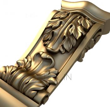 Corbels (KR_0356) 3D model for CNC machine