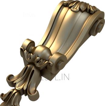 Corbels (KR_0359) 3D model for CNC machine