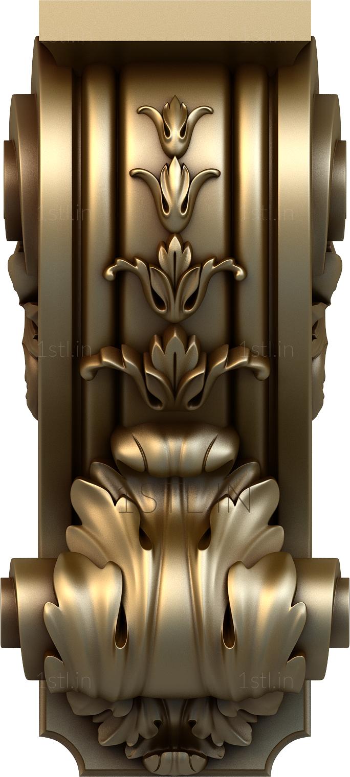 Corbels (KR_0364) 3D model for CNC machine