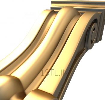 Corbels (KR_0368) 3D model for CNC machine