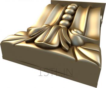 Corbels (KR_0371) 3D model for CNC machine