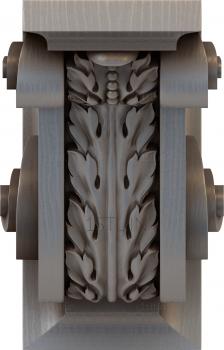 Corbels (KR_0381) 3D model for CNC machine