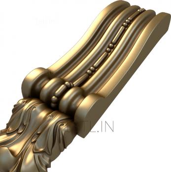 Corbels (KR_0389) 3D model for CNC machine