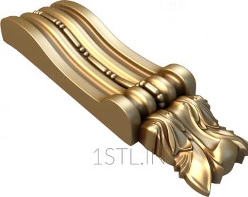 Corbels (KR_0389) 3D model for CNC machine