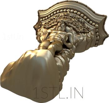 Corbels (KR_0394) 3D model for CNC machine